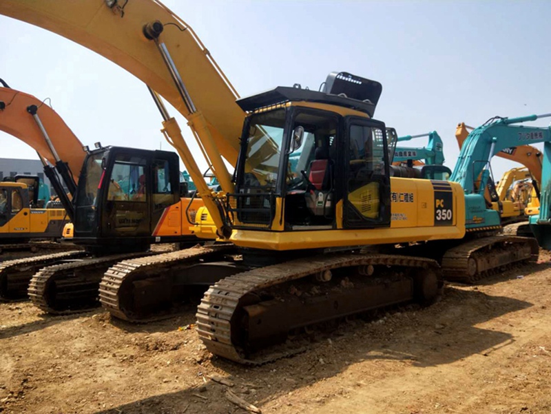 Used Komatsu PC350-7 excavator