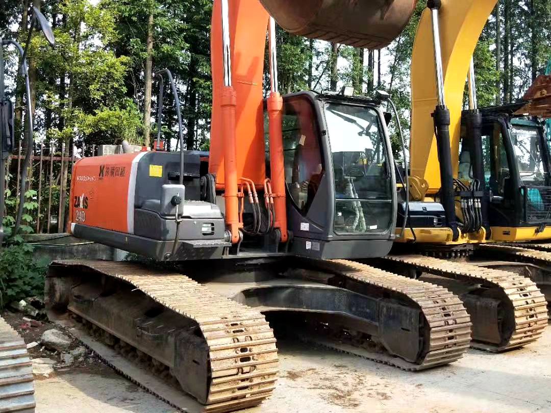 Used Hitachi ZX240-3 excavator