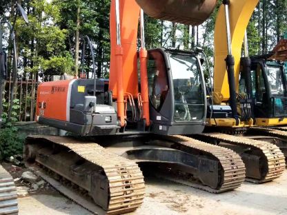 Used Hitachi ZX240-3 excavator