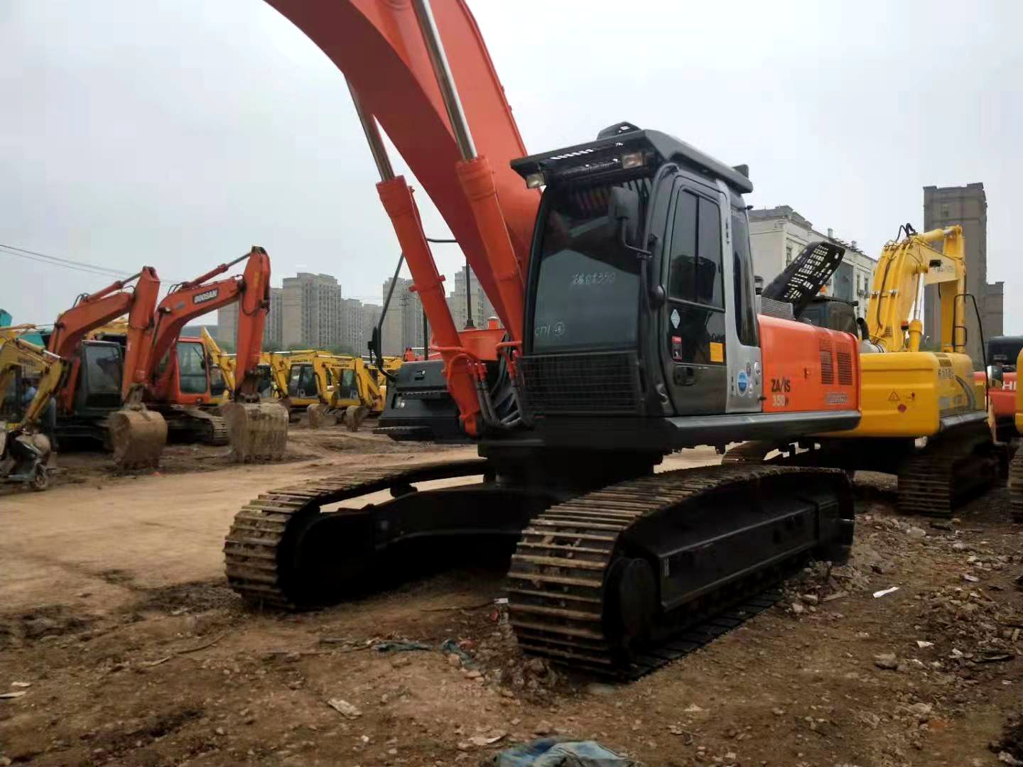 Used Hitachi ZX350-3 excavator