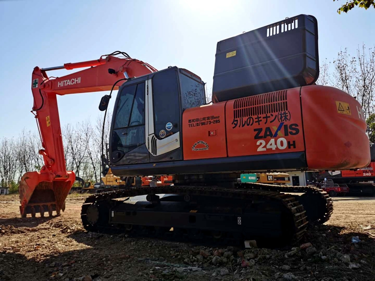 Used Hitachi ZX240-3 excavator