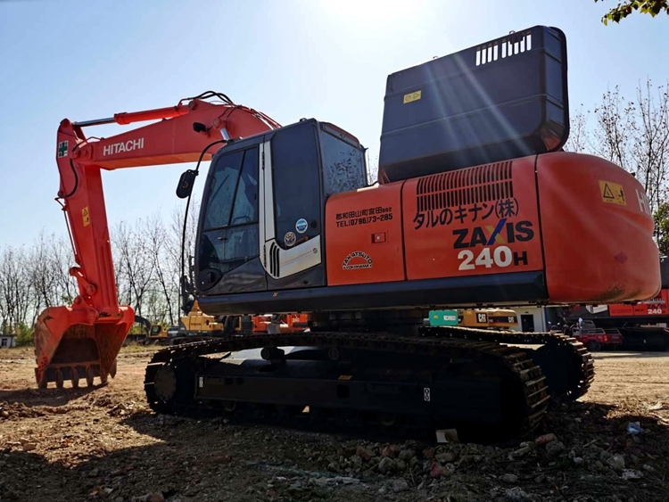 Used Hitachi ZX240-3 excavator