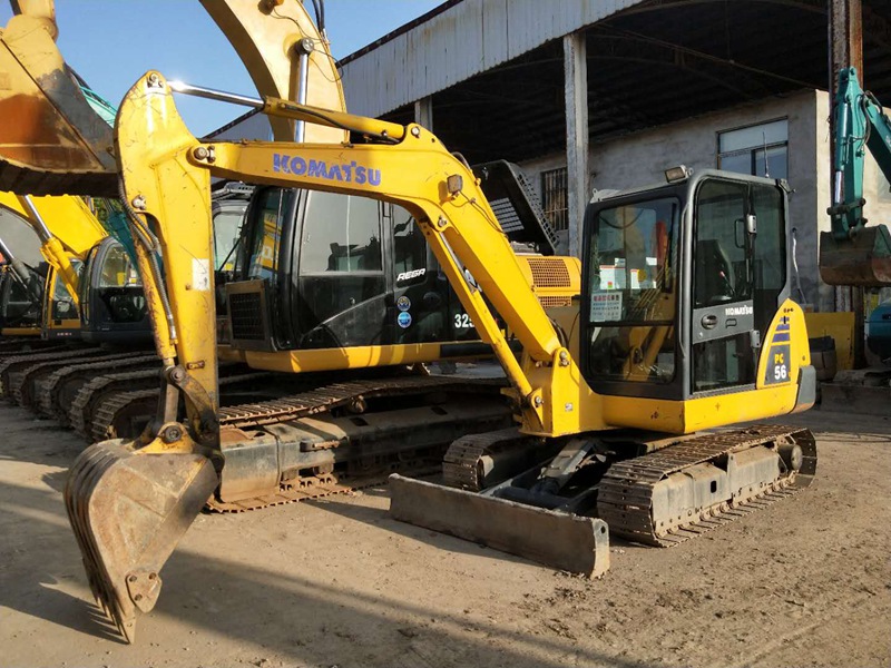 Used Komatsu PC56 excavator