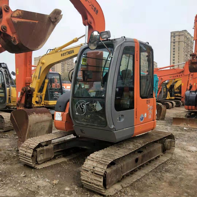 Used Hitachi ZX75 excavator