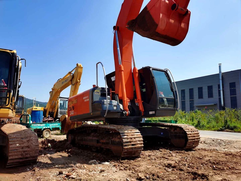Used Hitachi ZX240-3 excavator