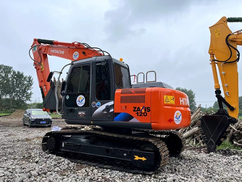 Used Hitachi ZX120 excavator
