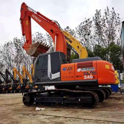 Used Hitachi ZX240-3 excavator