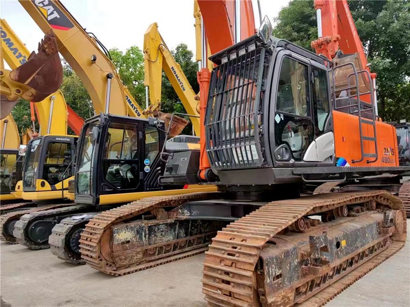 Used Hitachi ZX490 excavator