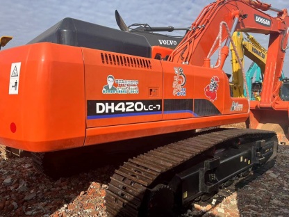 Used Doosan DH420LC-7 excavator