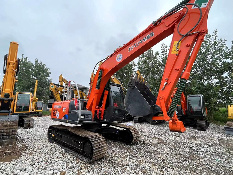 Used Hitachi ZX120 excavator