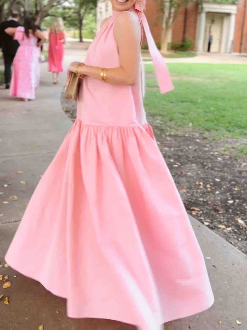 Pink Pearl Marlowe Dress