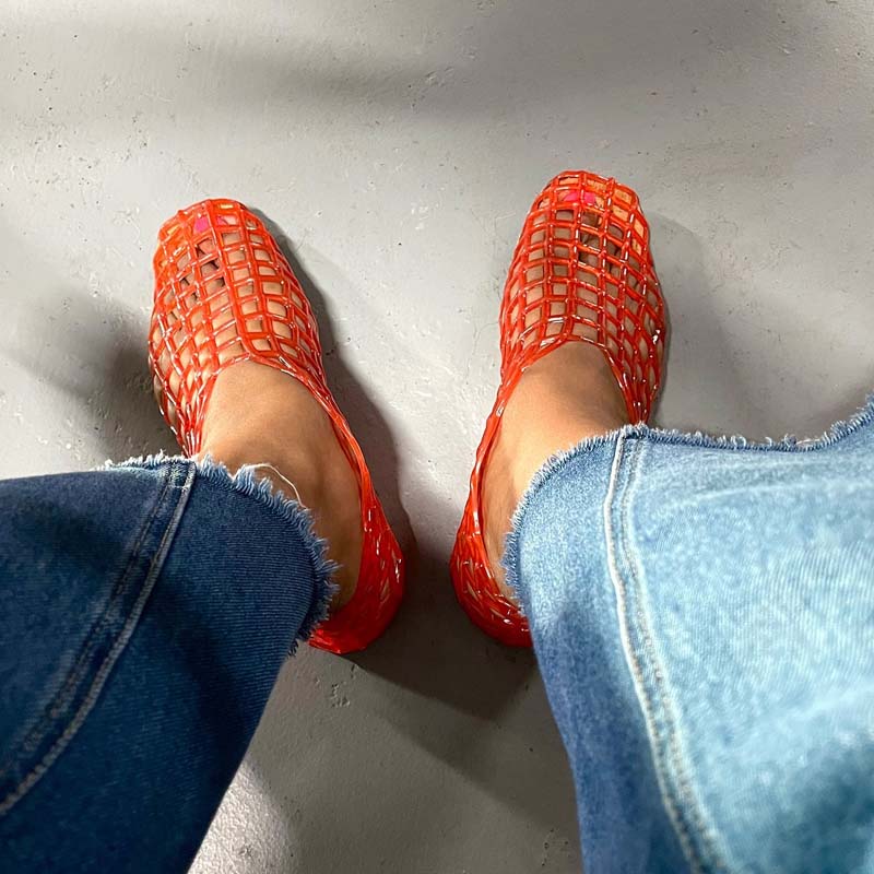 Women's Hollow-out Breathable Flat Sandals