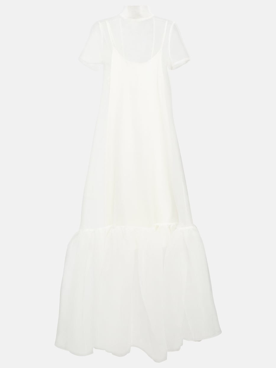 Organza Layered Gown Dress