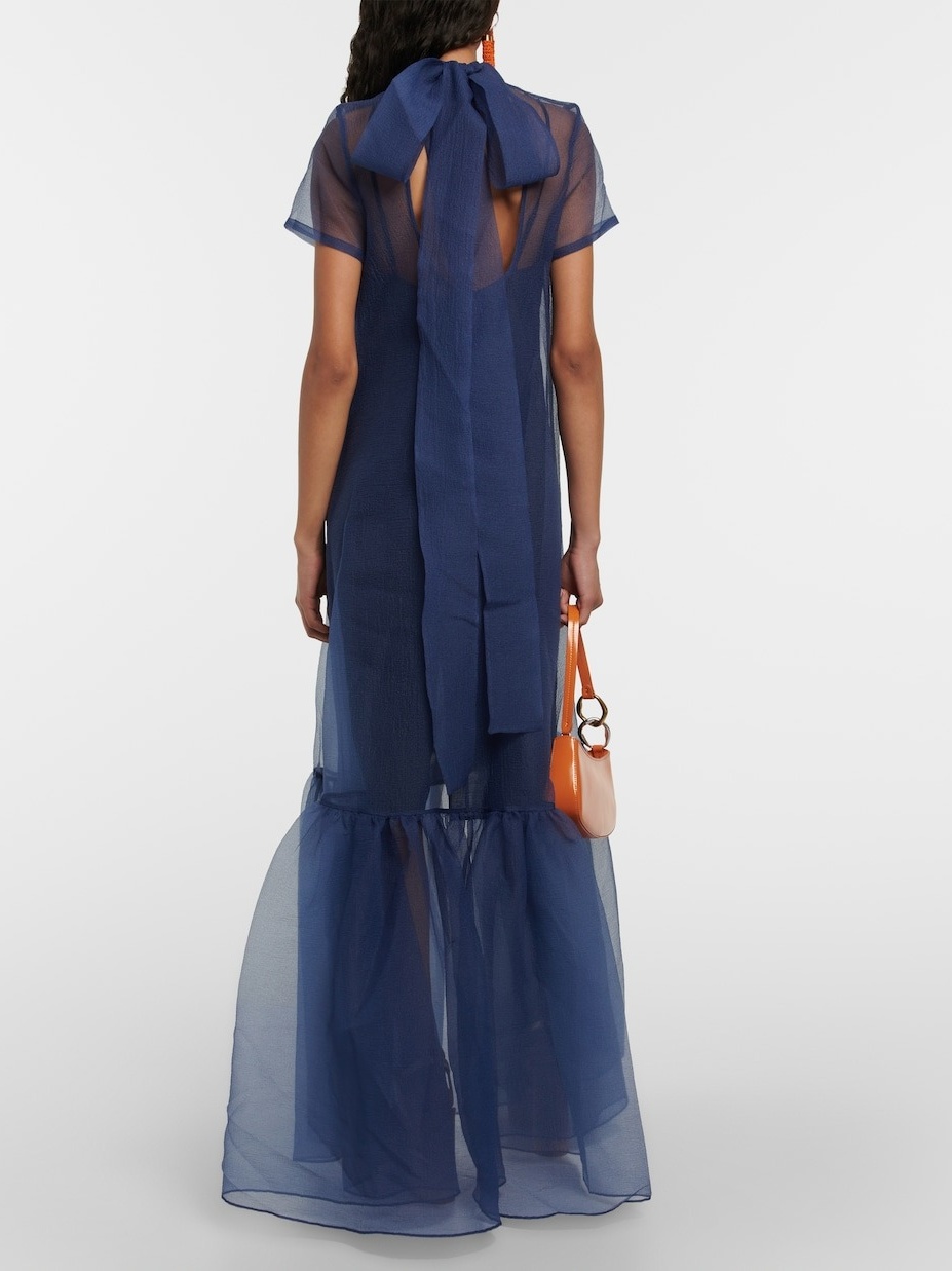 Organza Layered Gown Dress