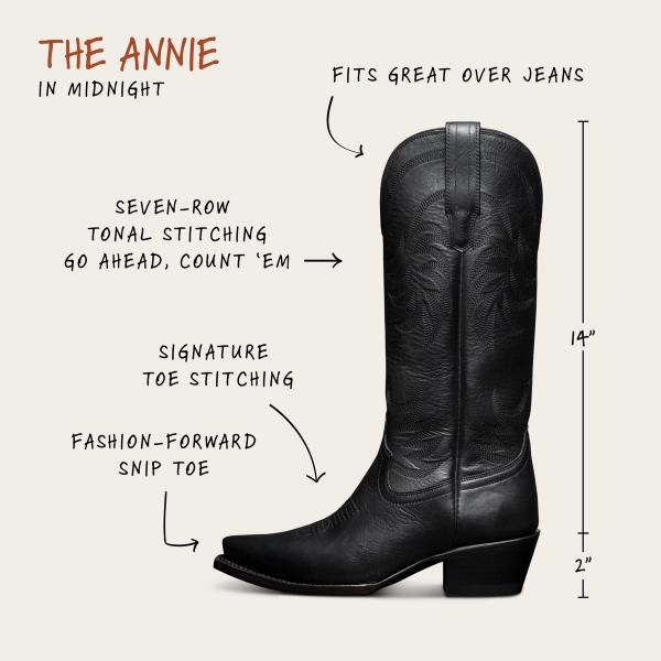 Embroidered Floral Western Cowboy Boots
