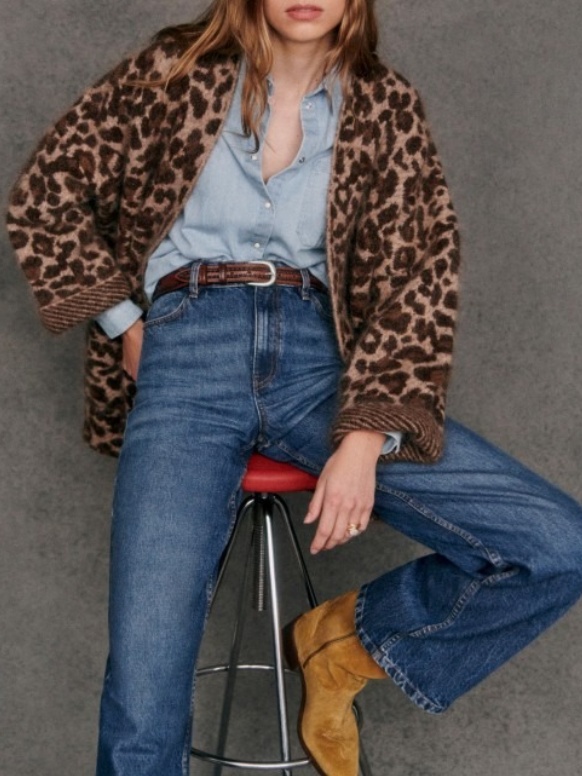 Leopard Print Jacket