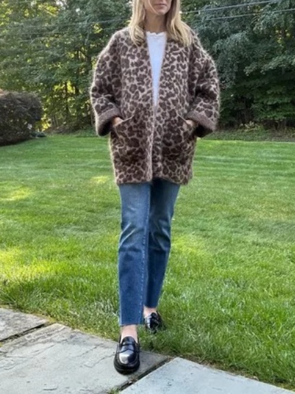 Leopard Print Jacket