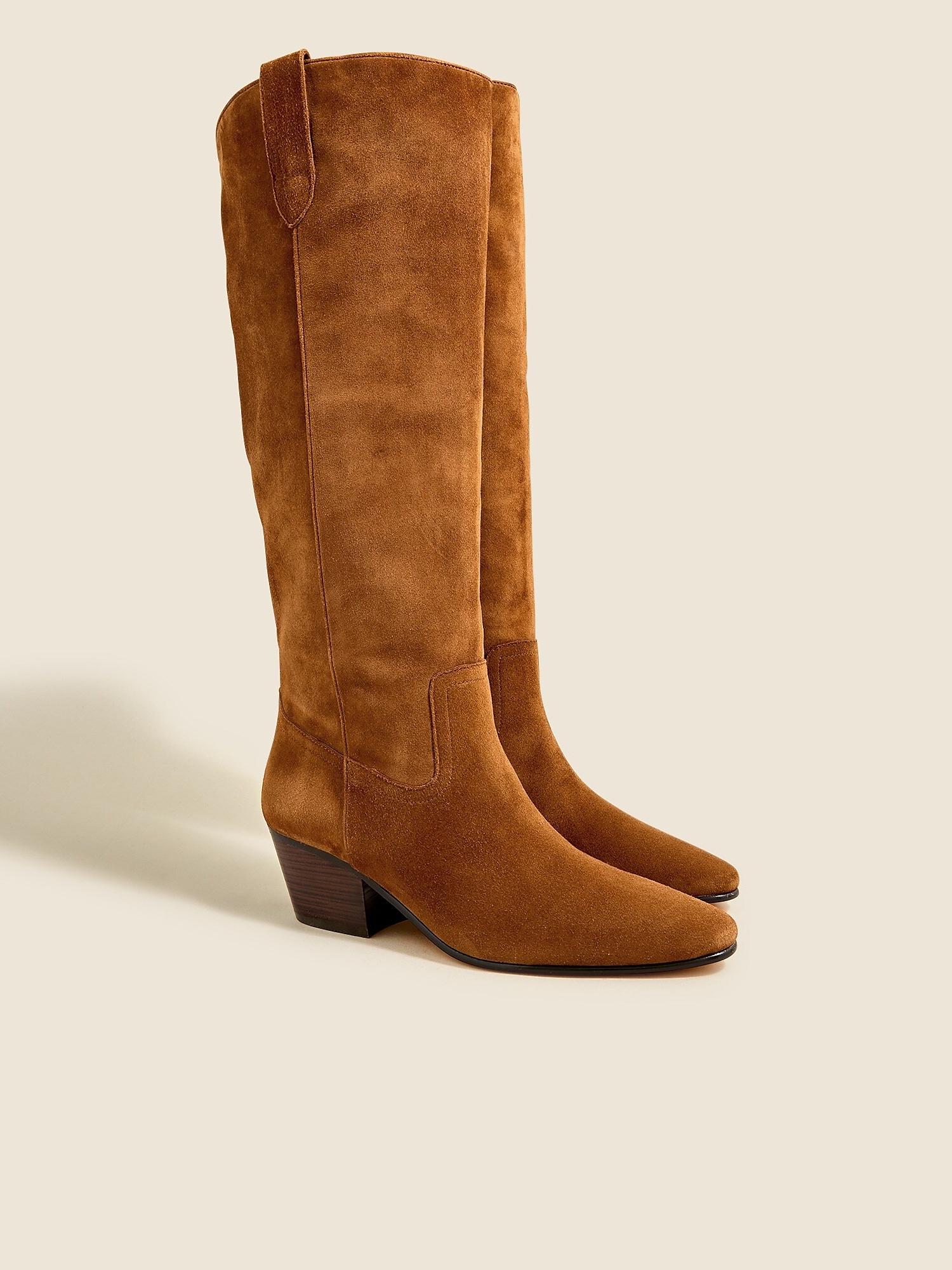 Knee-high Boots In Suede
