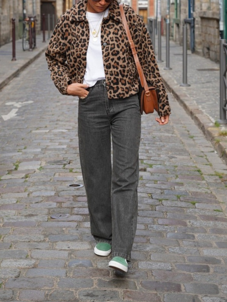 Leopard Print Jacket