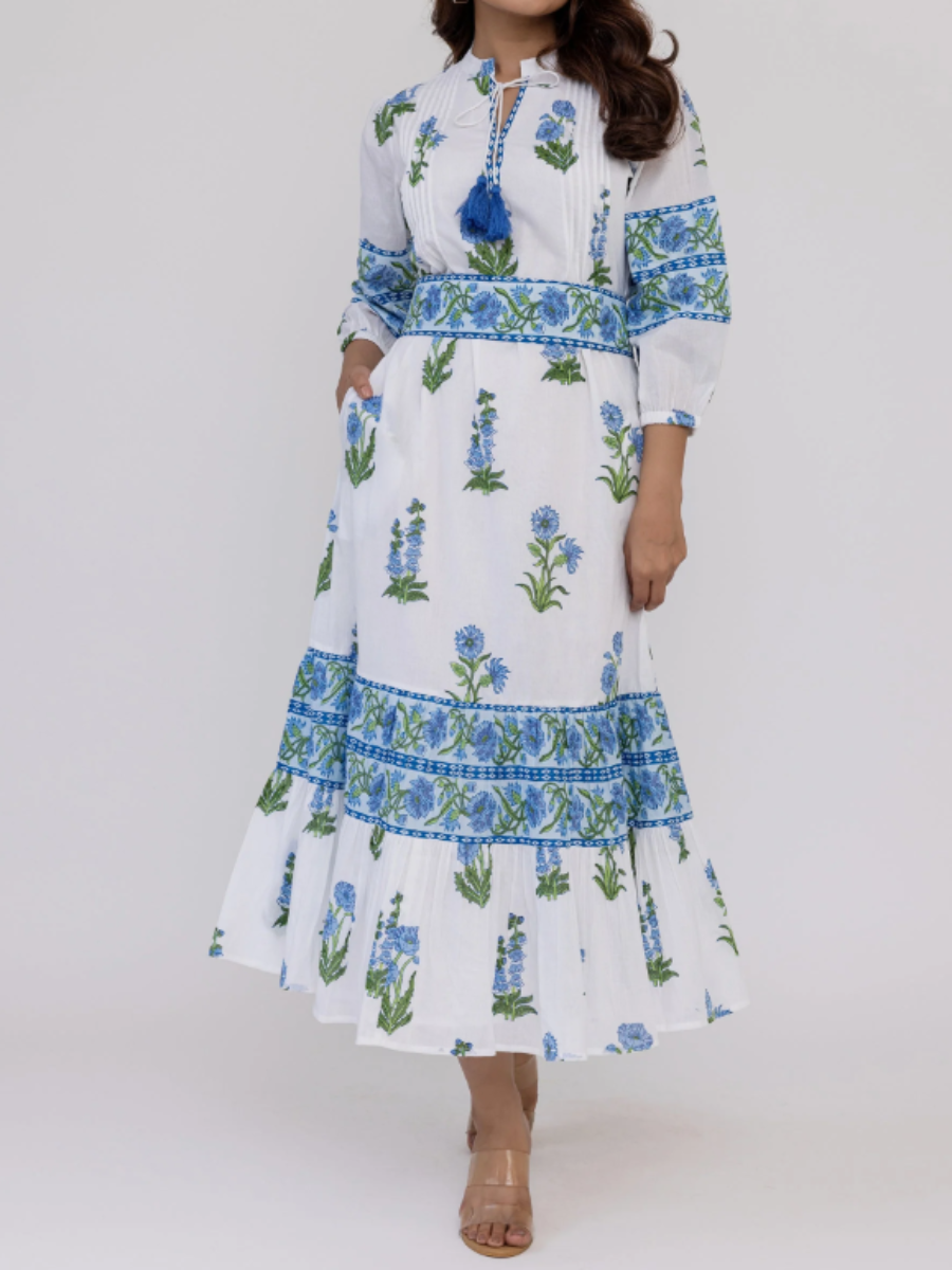 The Breezy Floral Maxi Dress