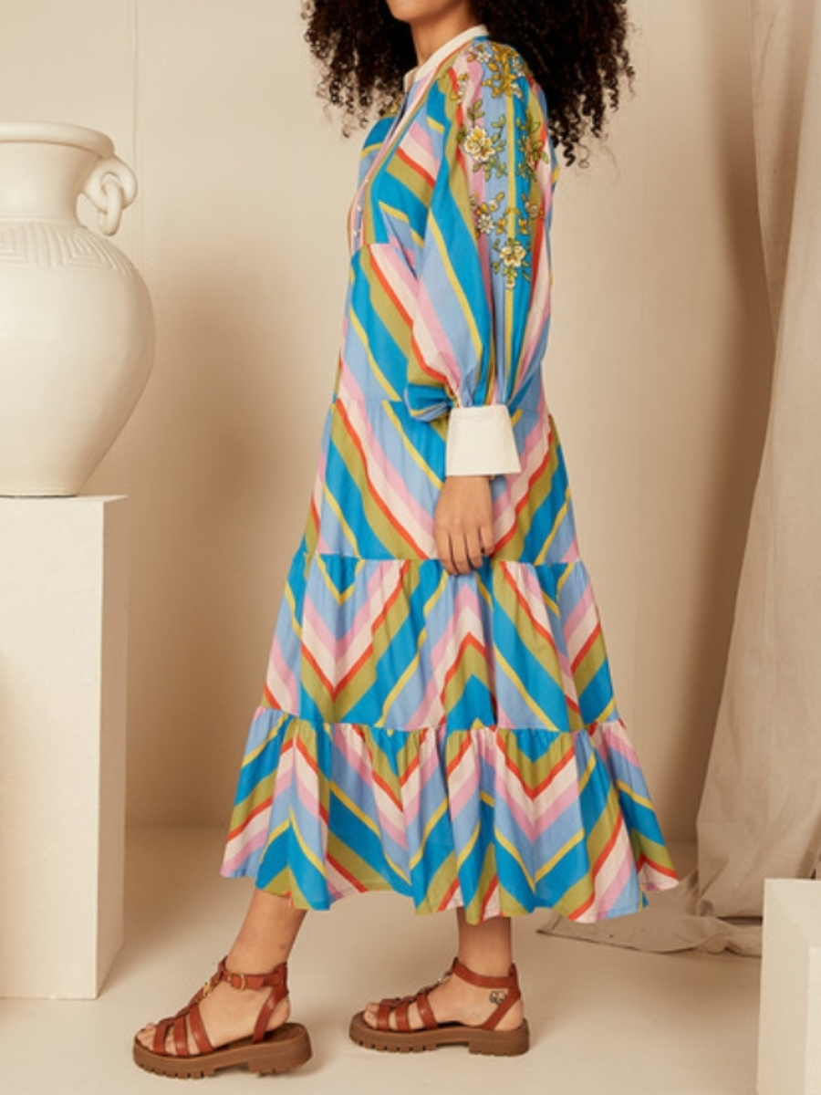 Oversized Floral Maxi Dress