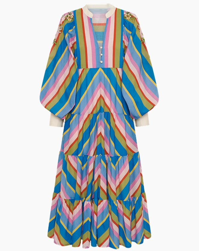 Oversized Floral Maxi Dress