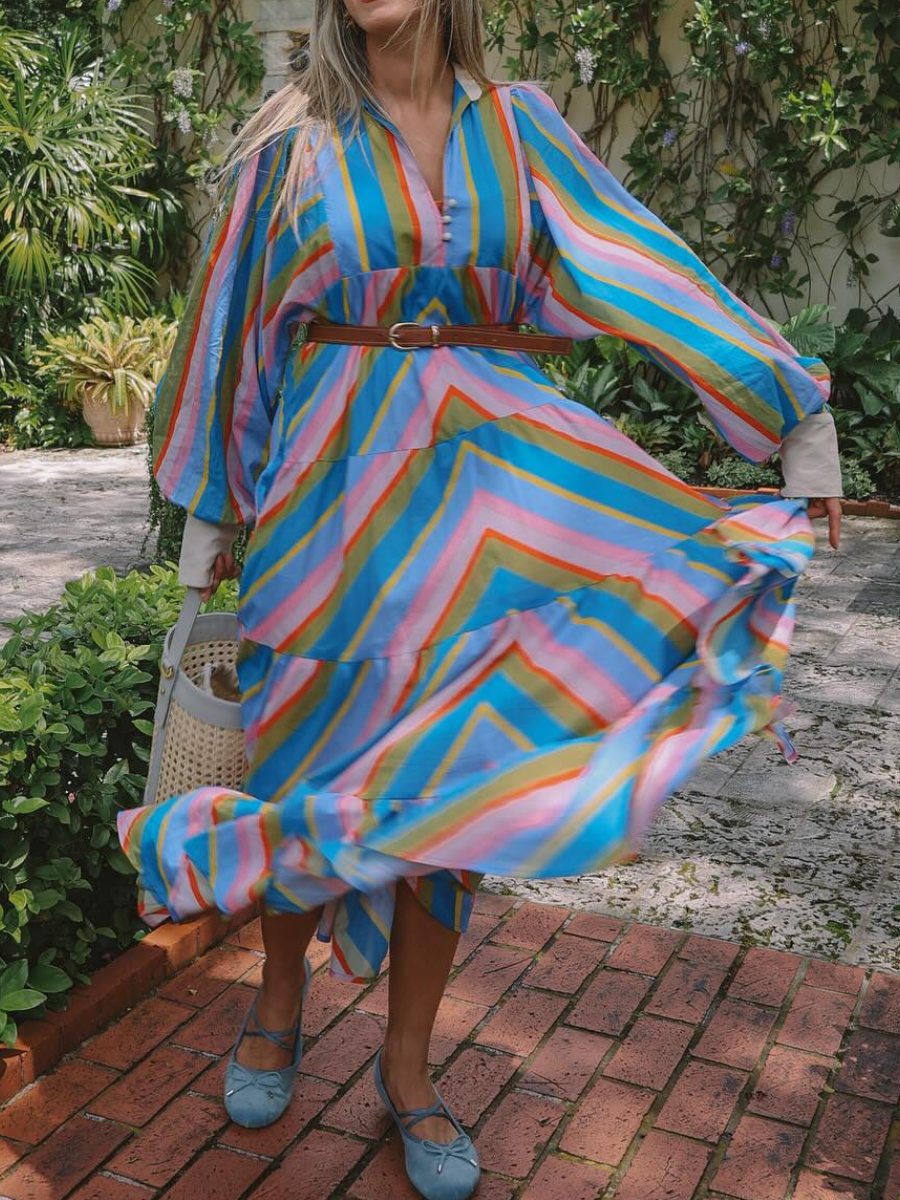 Oversized Floral Maxi Dress