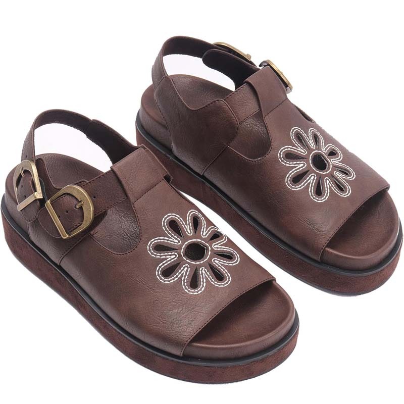 Fashion Embroidered Beach Shoes Sandals