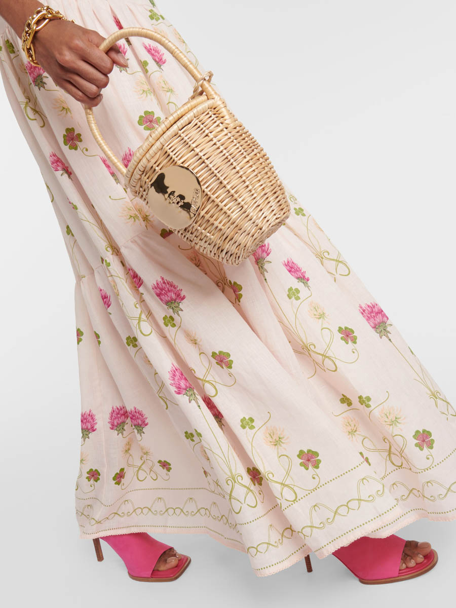 Floral Printed Sling Dress