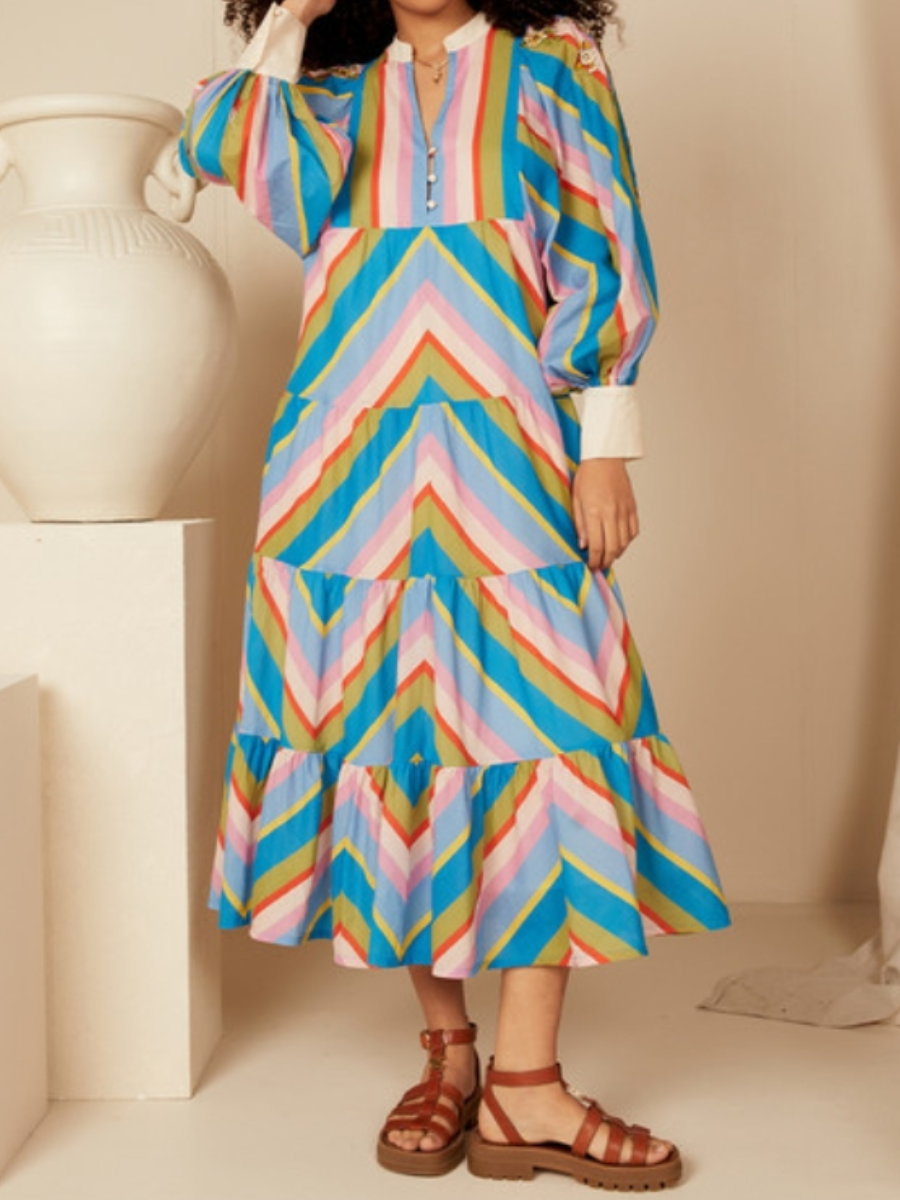 Oversized Floral Maxi Dress