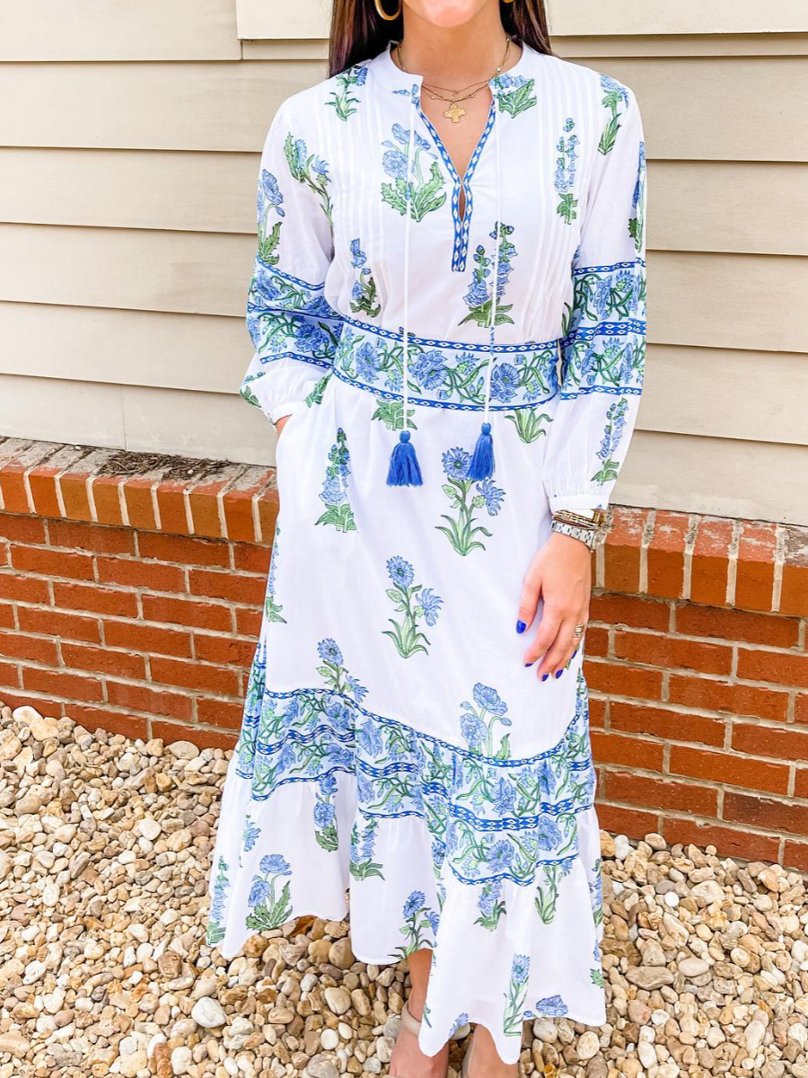 The Breezy Floral Maxi Dress