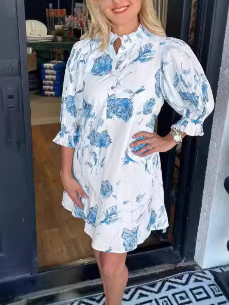 Adjust To Fit Floral Dress