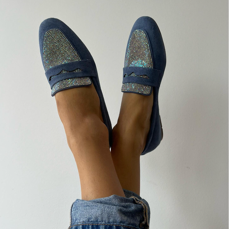 The Sparkly Loafers