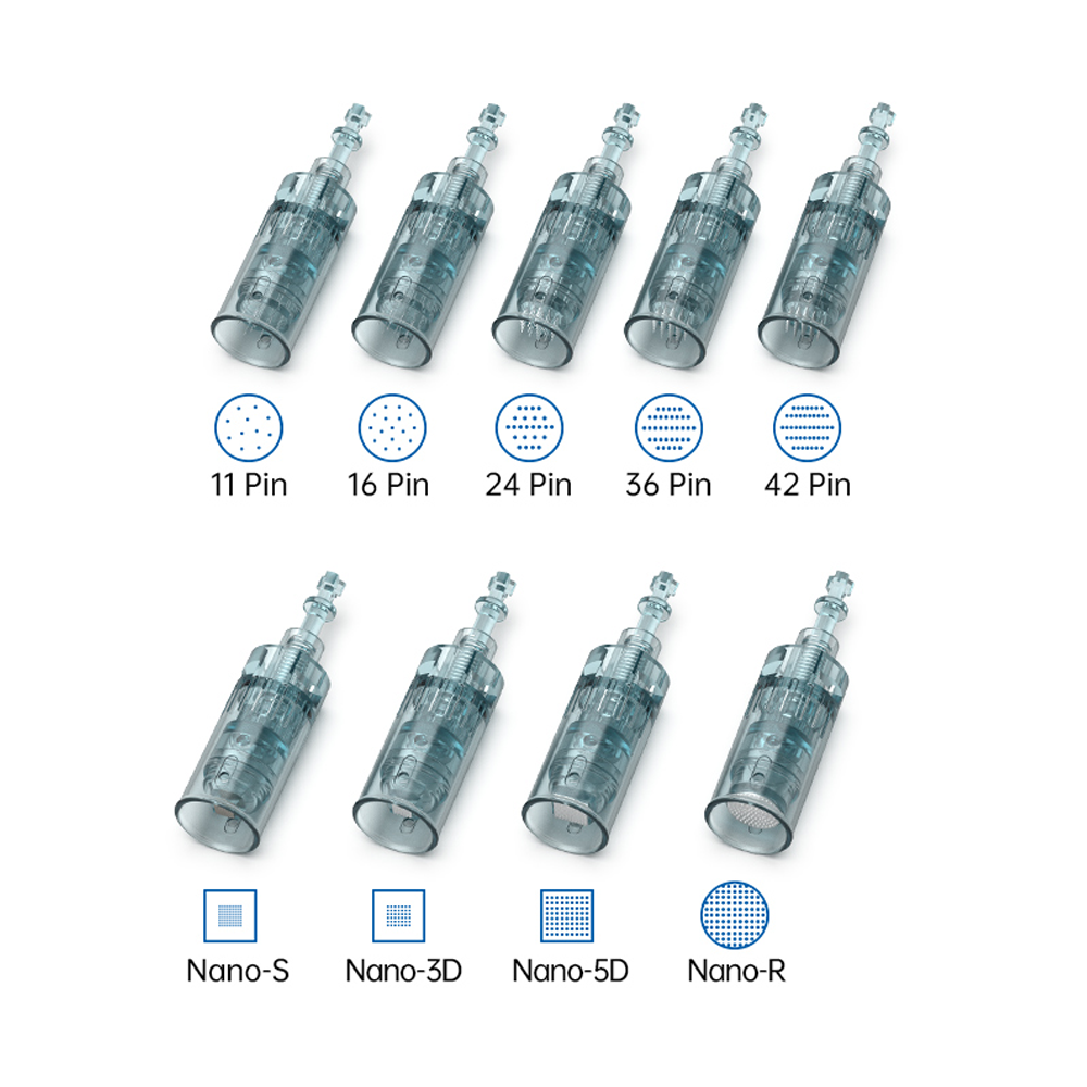Dr.Pen M8/M7S Needles Replacement Cartridges - Sterile Micro Needling Tips | 10pc Pack