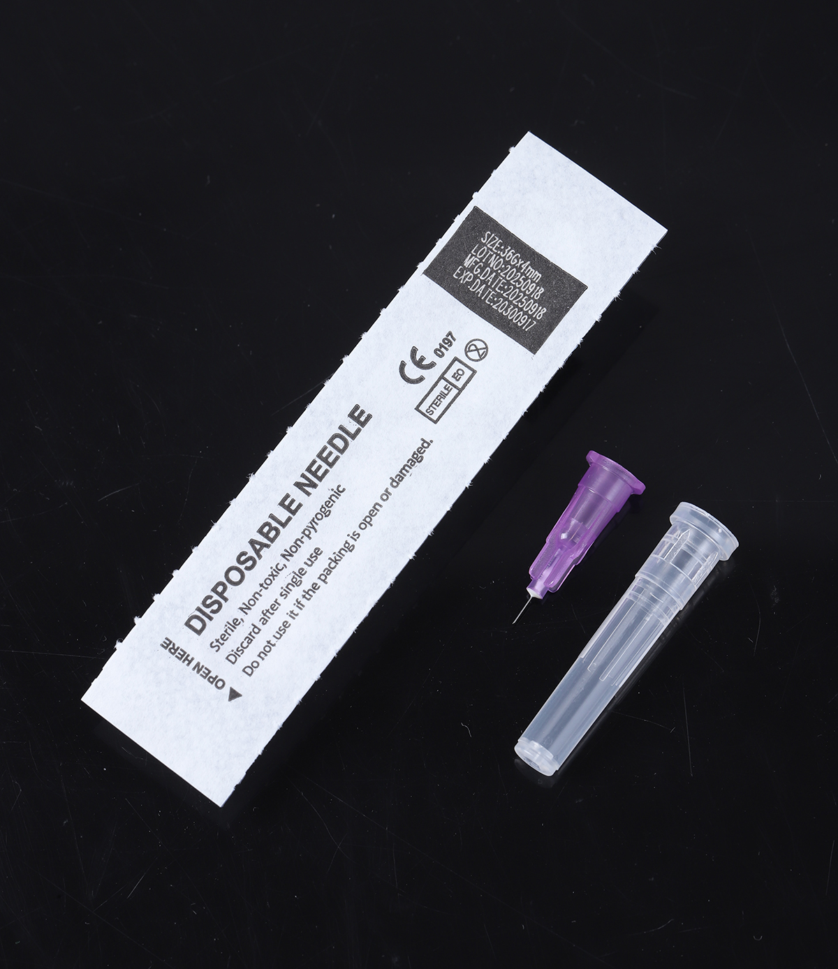 36G 4mm Needle Disposable Needle Individually Packaged Sterile Steel Tip Needle Painless Beauty Tool 10pcs/30pcs/50pcs/100pcs