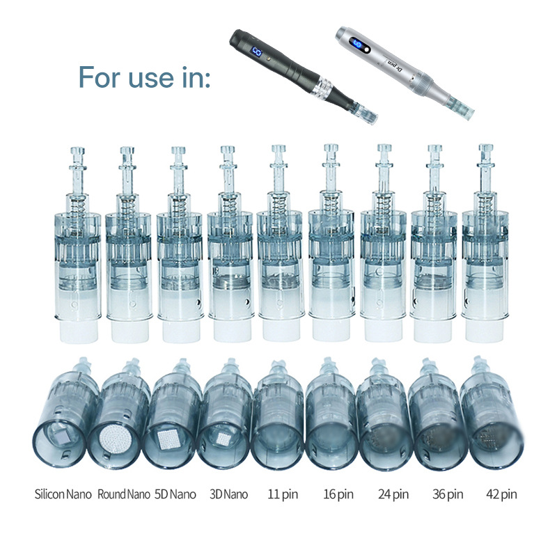 Dr. Pen M8 Needles Replacement Cartridges - Sterile Micro Needling Tips | 10pc Pack
