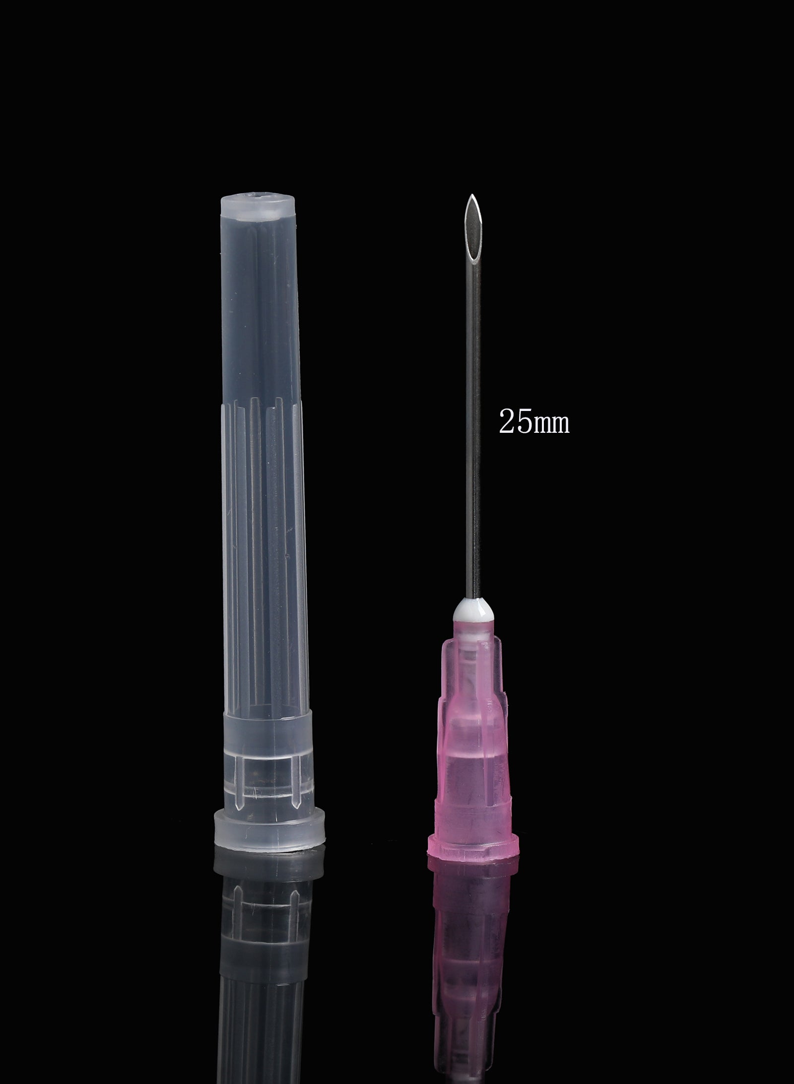 24G 25MM Sterile Needles 100pcs Sterile Needle Stainless Steel Injection Needle Individually Wrapped