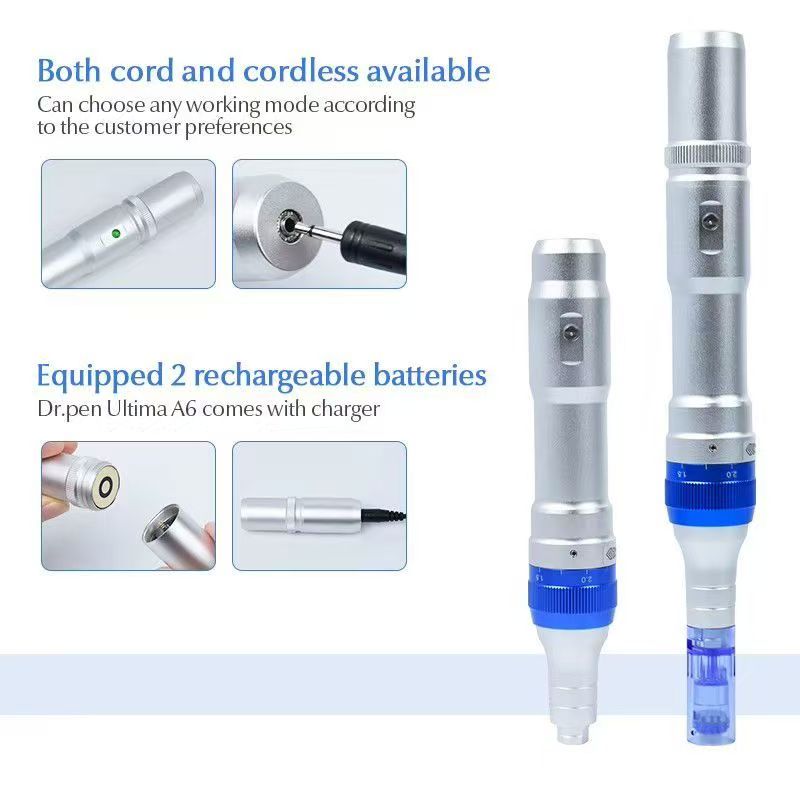 Dr. Pen Ultima A6 Professional Dual-Battery Wireless Microneedling Pen System