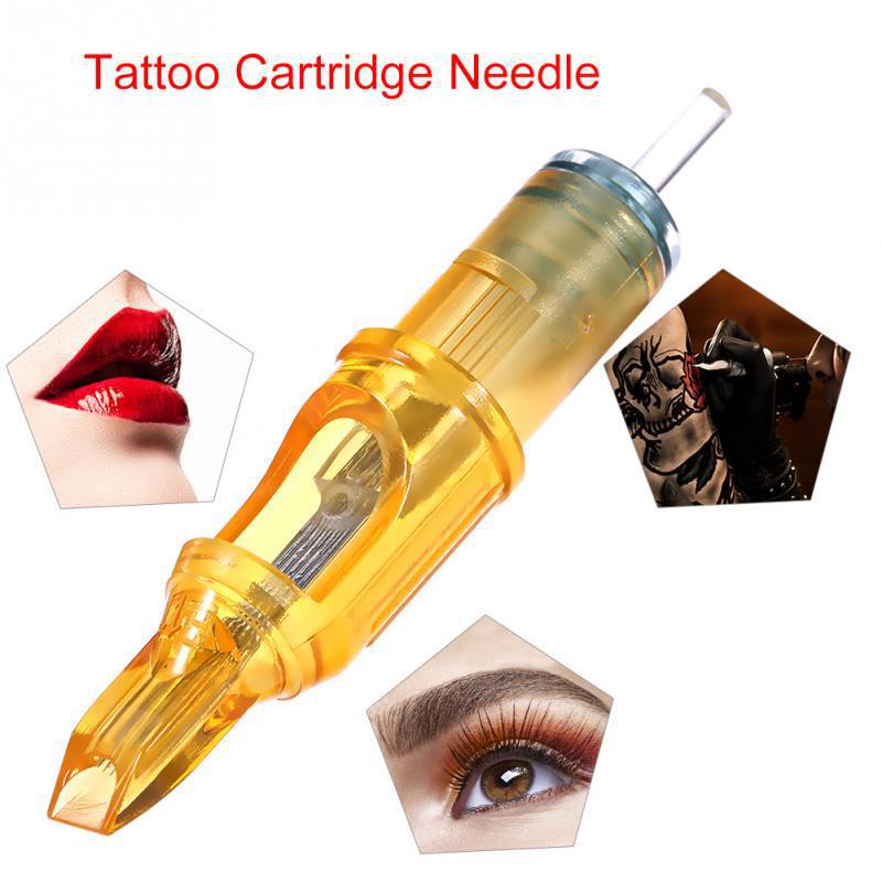 20pcs Disposable Tattoo Cartridge Needles RL RS RM M1 Series Tattoo Machine for Eyebrow Eyeliner Permanent Makeup