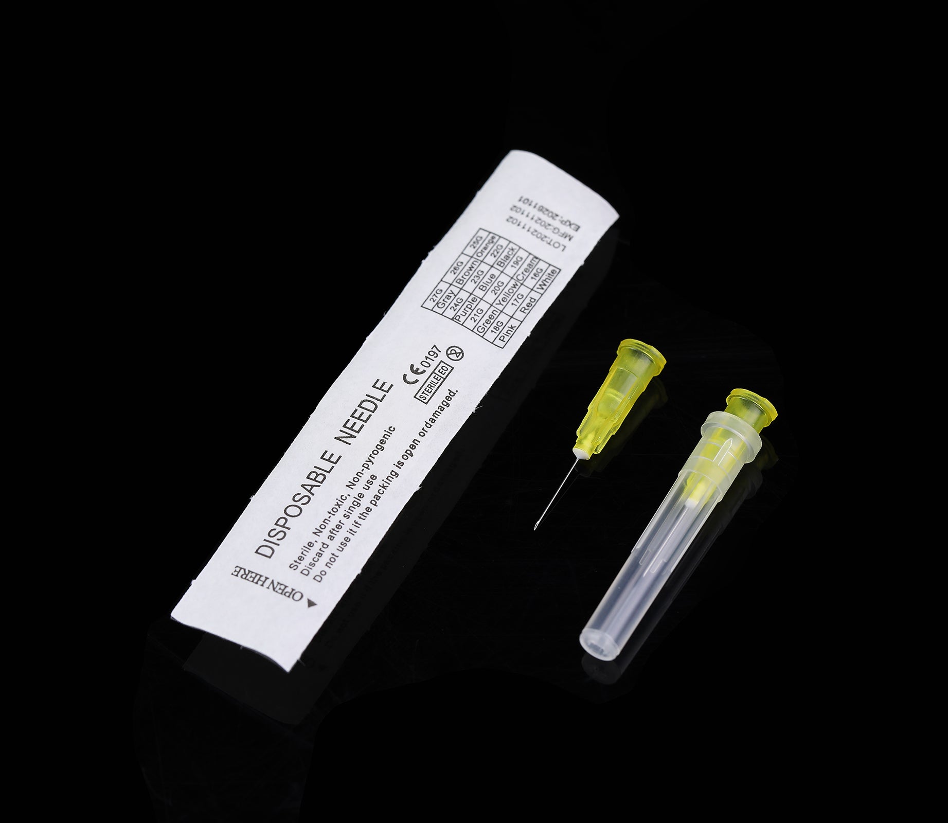 1ml Sterile Syringes +30G 13MM Sterile Injection Needles Sharp Pointed Needles Disposable Needle for Dermal Filler/ Lipodissolve/Mesotherapy/Facial slimming/Collagen