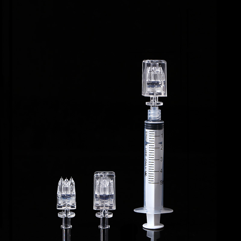  32G 1.5mm ultra-fine microneedle five-needle design Medical-grade crystal material, medical-grade penetration, precise control of skin care depth