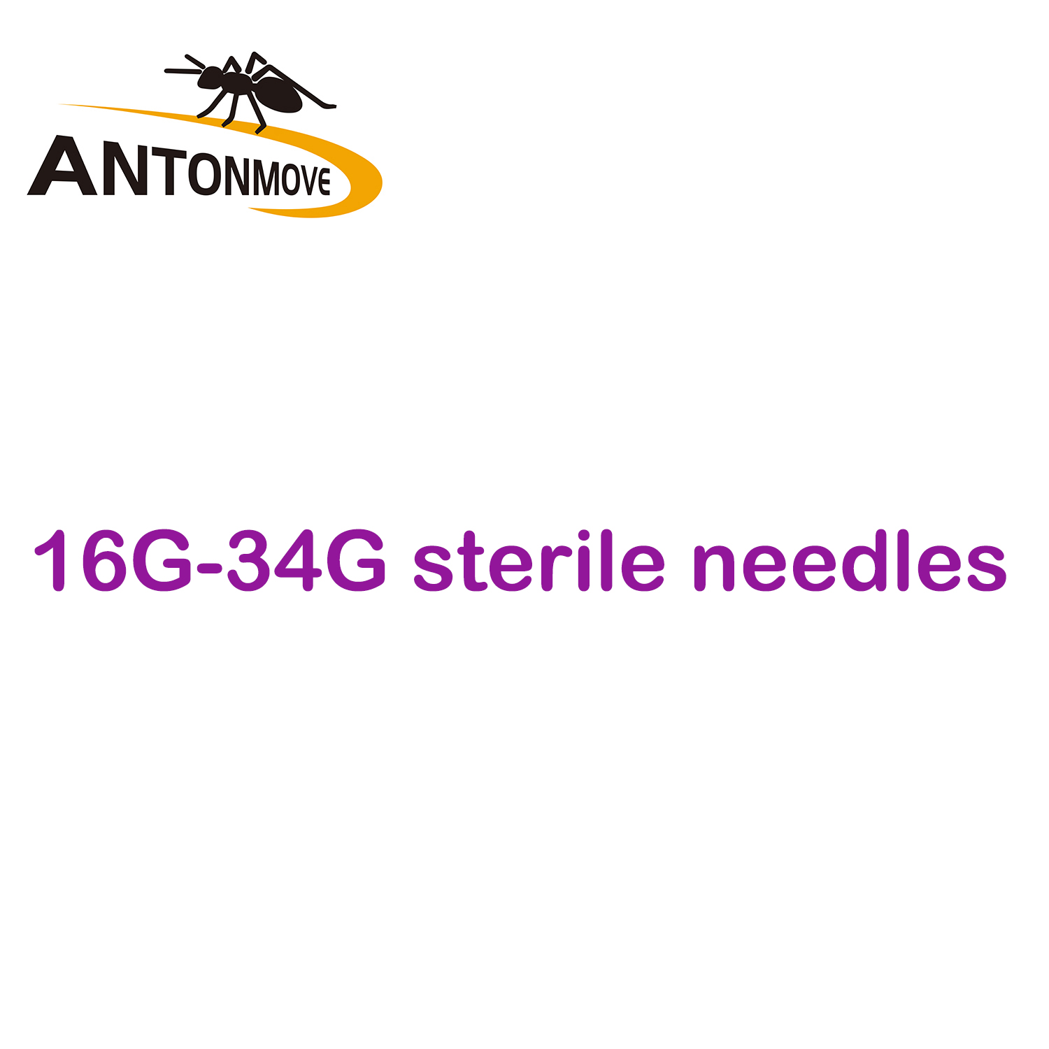 Sterile needles 16G-34G English individual package