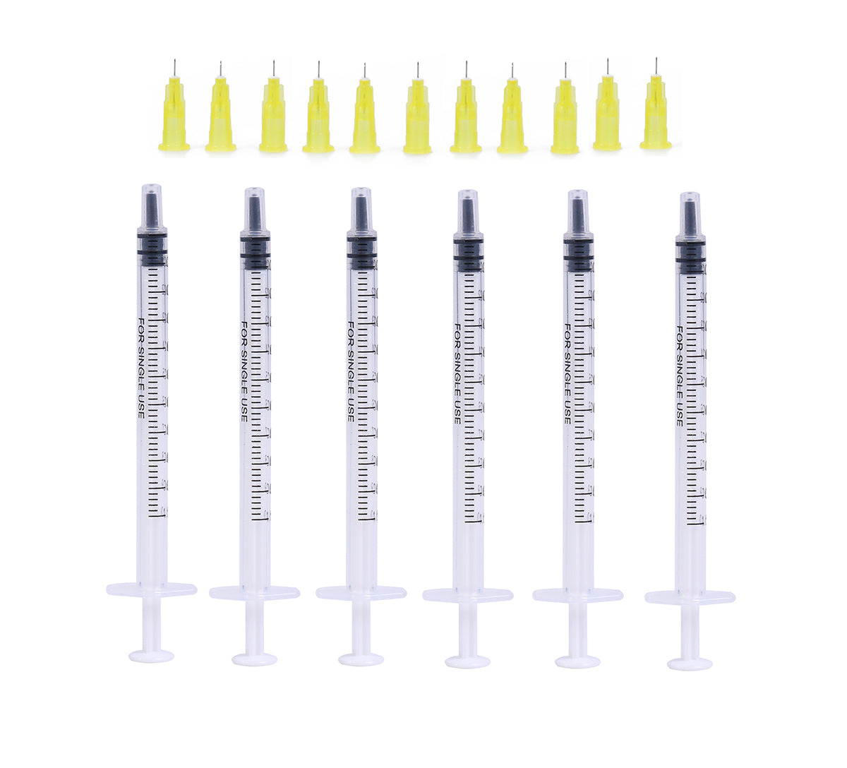 1ml Sterile Syringes +30G 4MM Injection Needles Sharp Pointed Needles Disposable Needle for Mesotherapy/Wrinkle removal/lipodissolve/Sculptra