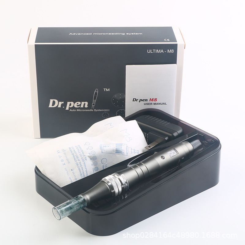 Dr.pen M8 Electric Microneedling Pen – Nano Micro-Needling & Crystal Infusion Device