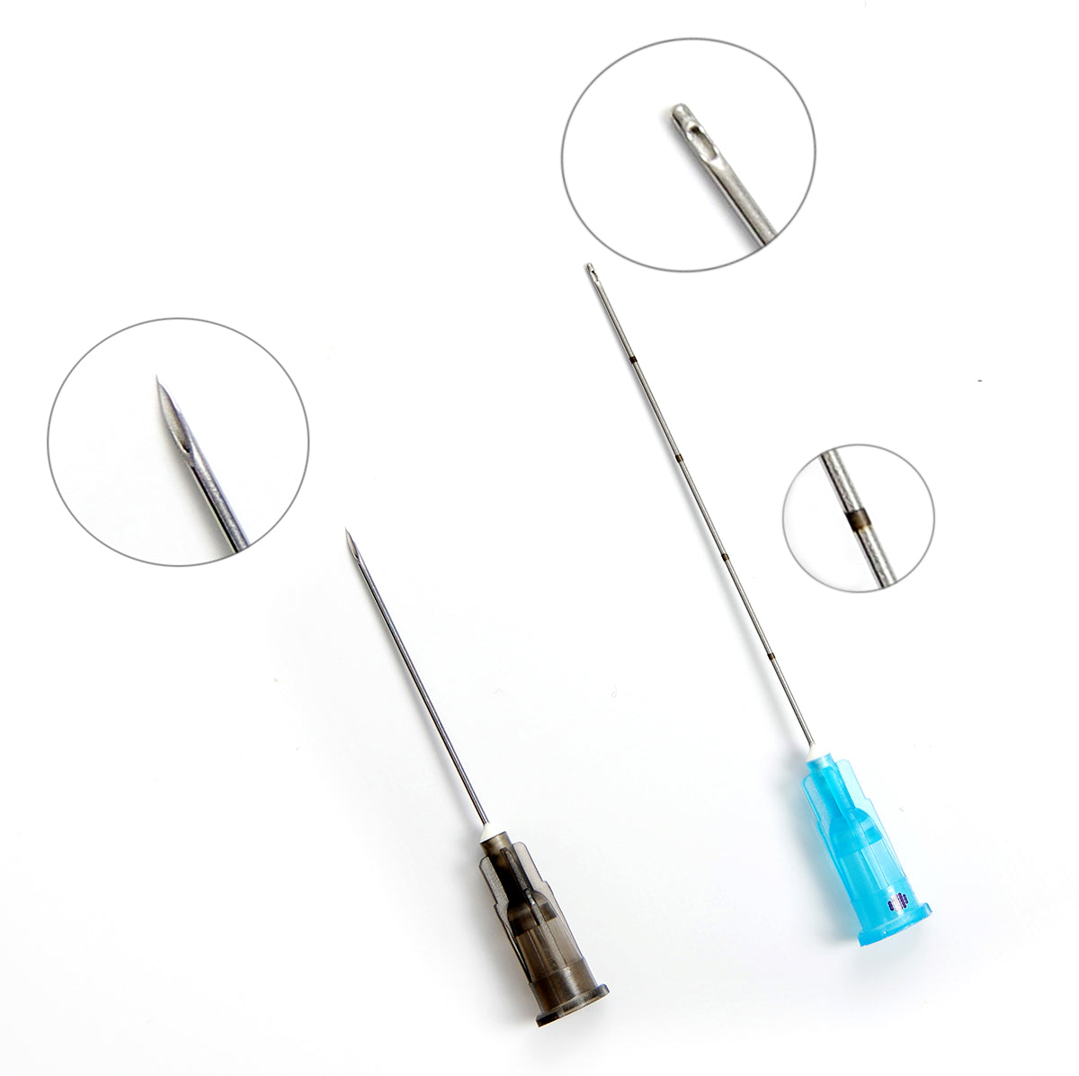 23G 50MM Cannula Needles 50pcs/box Disposable Blunt Tip Cannula Needle For Filler Injection