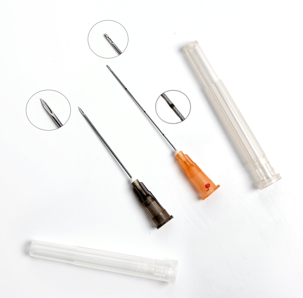 25G 38MM Cannula Needles 50pcs/box Disposable Blunt Tip Cannula Needle For Filler Injection