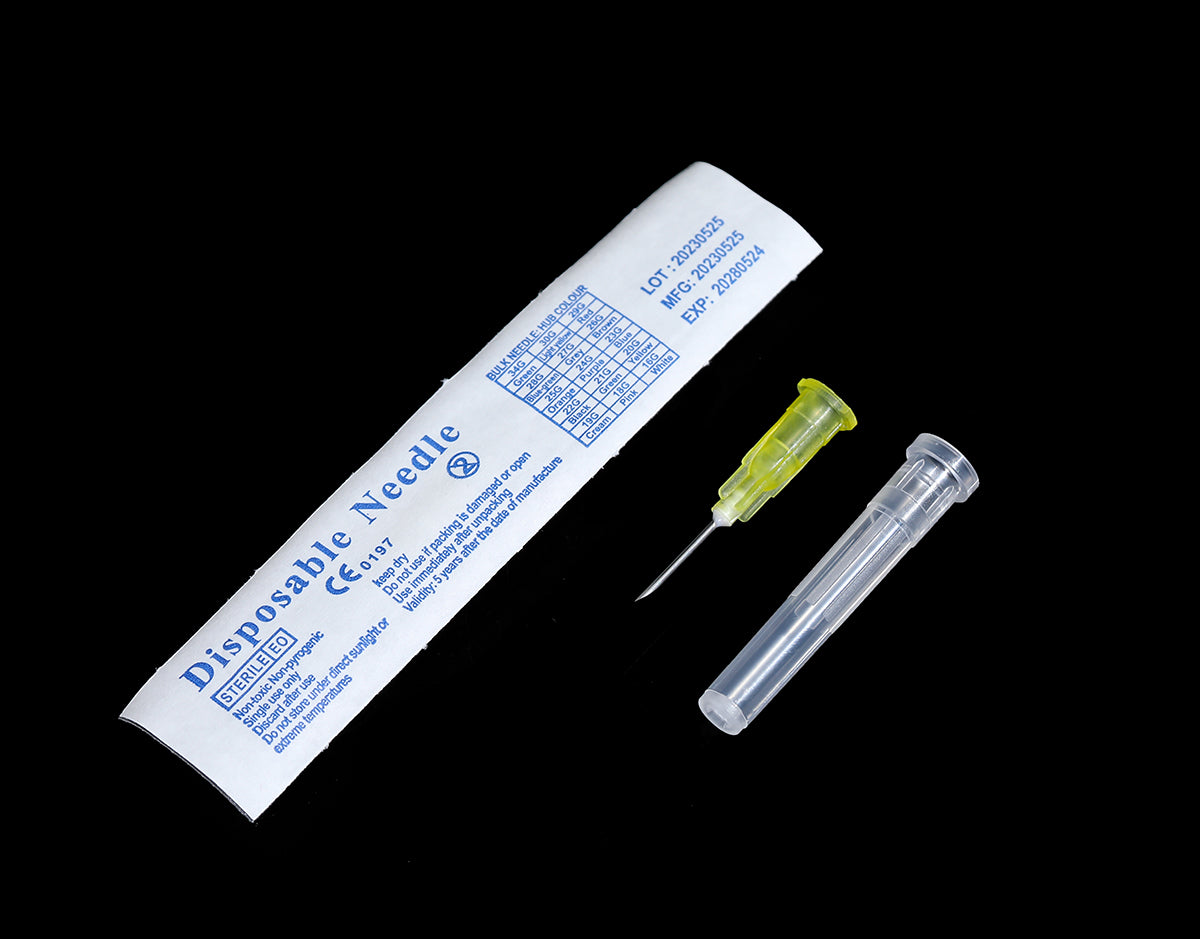 20G 13MM 100pcs Sterile Beveled Needles Individually Wrapped - ANTONMOVE
