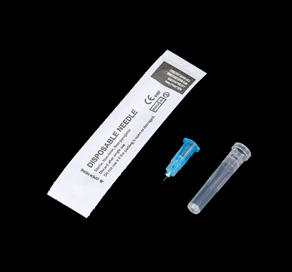 1ml Syringes + 34G 2.5MM Thinner and Painless Injection Needles Sharp Pointed Needles Disposable Needle for Mesotherapy