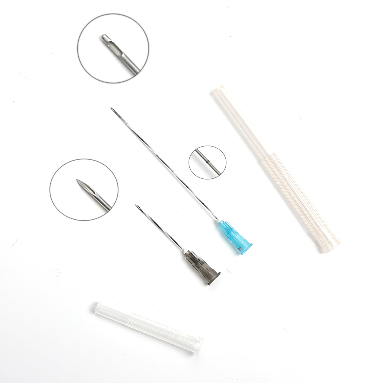 23G 70MM Cannula Needles 50pcs/box Disposable Blunt Tip Cannula Needle For Filler Injection