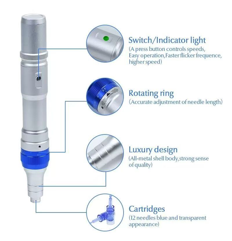 Dr. Pen Ultima A6 Professional Dual-Battery Wireless Microneedling Pen System